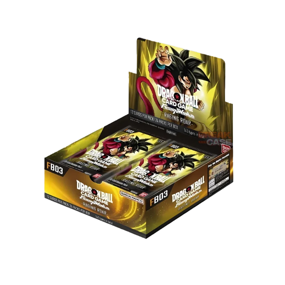 Dragon Ball Fusion World Raging Roar Booster Display FB03 EN