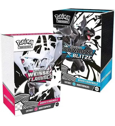 Booster Bundle Schwarze Blitze/Weiße Flammen (DE)