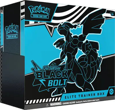 Pokémon KP10.5 Top-Trainer-Box Black Bolt (EN)