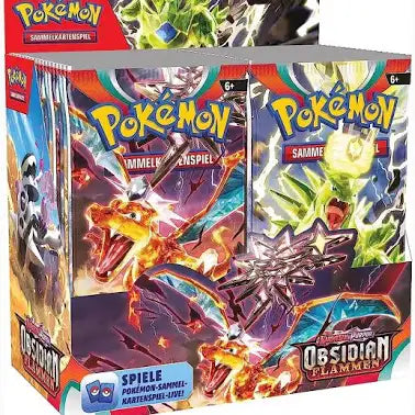 Pokémon Obsidian Flammen Display (DE)